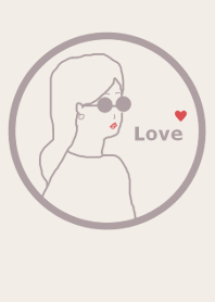 LOVE GIRL 12/dusty color