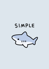 シンプル（サメ）