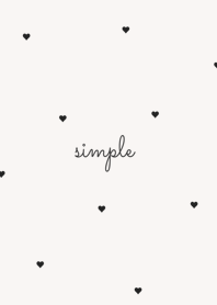 Heart Pattern. beige gray black.