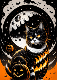 halloween cat 59A600
