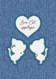 Love Cat Applique 8
