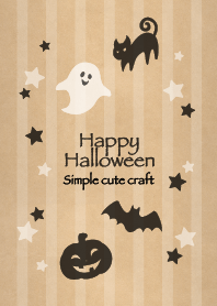 大人かわいいシンプルハッピーハロウィン
