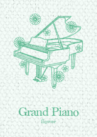 GrandPiano&flower ver_Green5