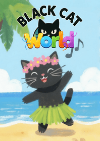 Cute Black Cat World - JP40