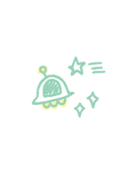 Biepoのシンプル15-3 UFO(グリーン)