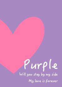 Purple ハートver