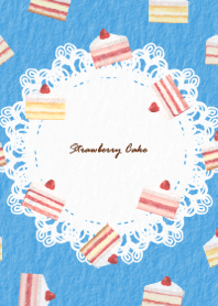 Strawberry Cake 1 - 03-01 Blue