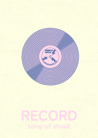 RECORD_shout Lavender blue