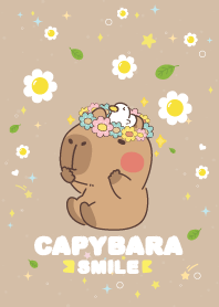 Capybara Smile - Smile Flower