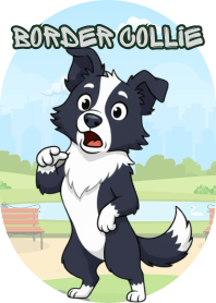 Brilliant Border Collie (Yellow 05)