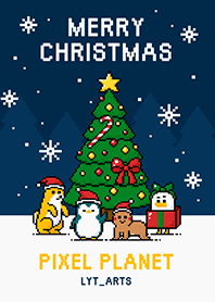 Pixel Planet - Christmas