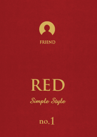 Simple Style -RED- no.1