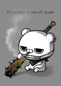 Angryish Violent bear