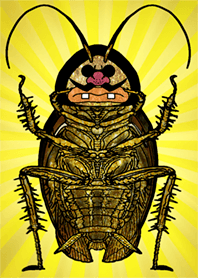 幸運を呼ぶゴキブリ