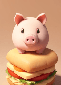 Bread and Cute Pig UoT5
