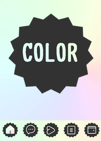 bw color rainbow  M17