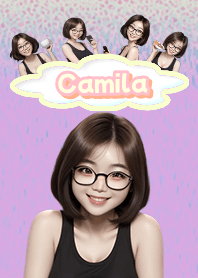 Camila attractive girl purple03