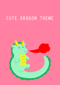 CUTE DRAGON THEMEj-PINK