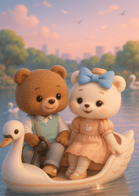 Swan Lake Soft Morning Breeze