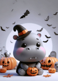 Moo Dong Deng Hippo Halloween n.16