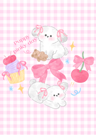 Puppy pinky day