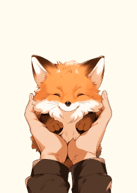 Little fox loves you