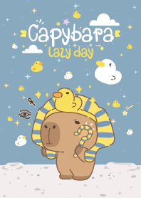 Capybara Lazy : Love Duck