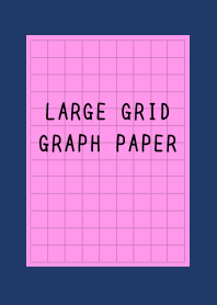 PINK-BLACK GRAPH PAPER/NAVY BLUE