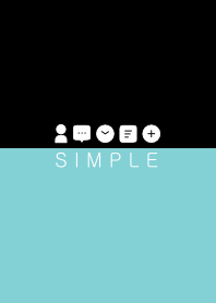 シンプル（ブルー/グリーン ブラック）