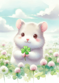 小倉鼠和四葉草 V.1