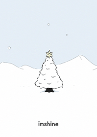 White Christmas smile