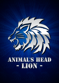 Animal's Head Silver -Lion-