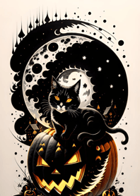 halloween cat 129974