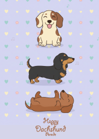 Happy Dachshund Parade