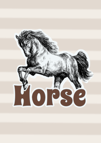 Horse (pencil drowing)