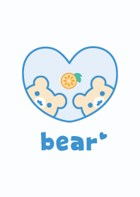Bear Orange [Blue]