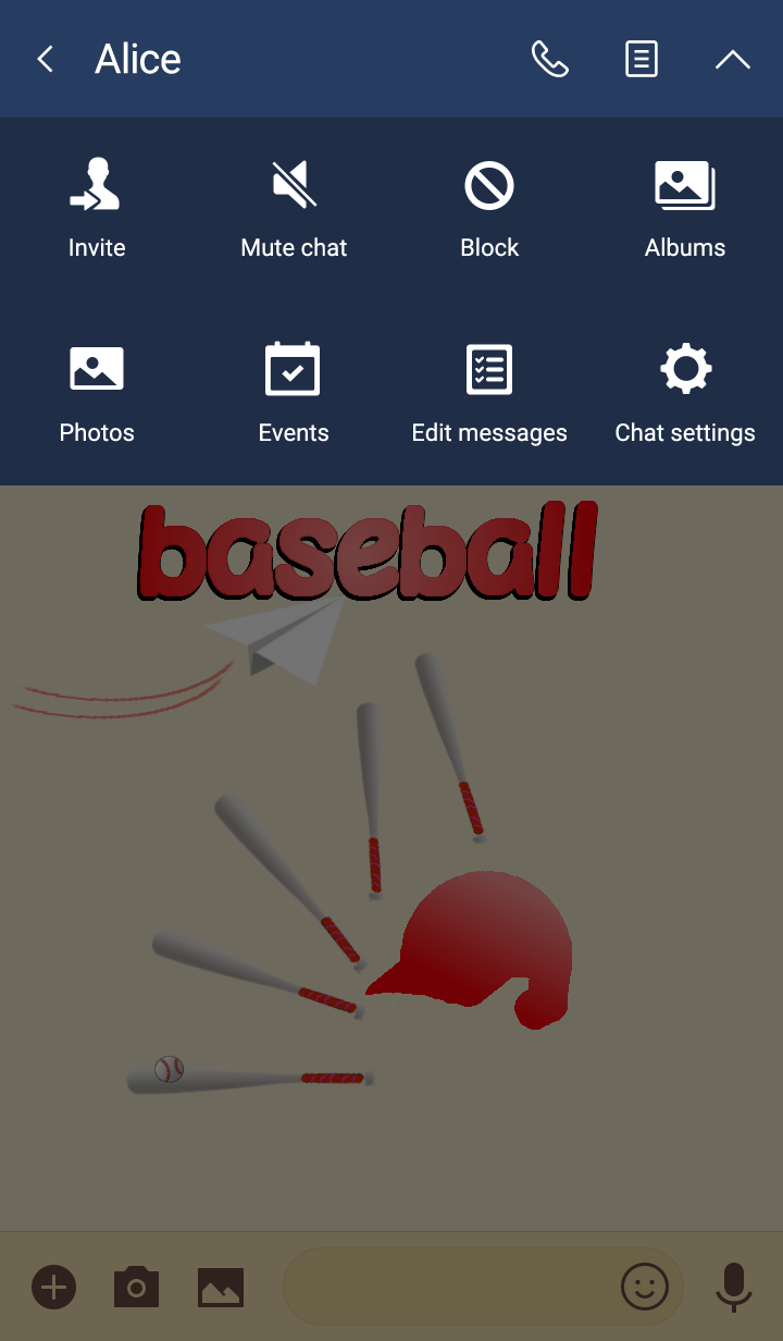 baseball red helmet and paper-airplane