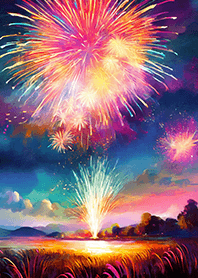 Beautiful Fireworks Theme#804