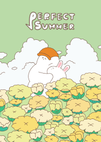 Perfect Summer! Ghost boy & Bunny BunBun