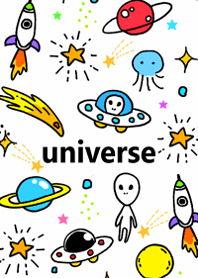 かわいい宇宙と宇宙人♪13