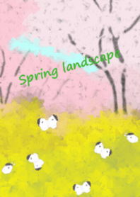 Spring landscape
