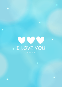 I LOVE YOU -WHITE HEART-