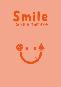 Smile & suika salmon pink