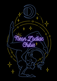 Neon Zodiac Chibis