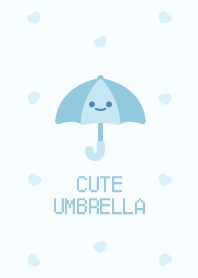 Cute umbrella pattern Blue