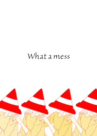 What a mess