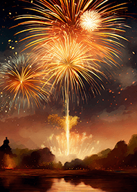 Beautiful Fireworks Theme#379