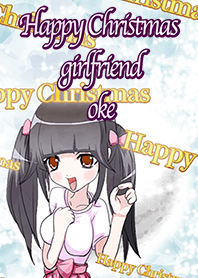Happy Christmas girlfriend oke