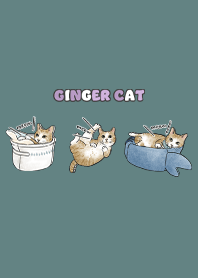 gingercat5 / cadet blue