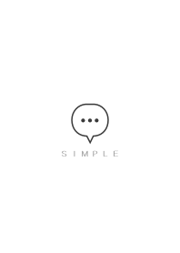 SIMPLE(white gray)V.1308b